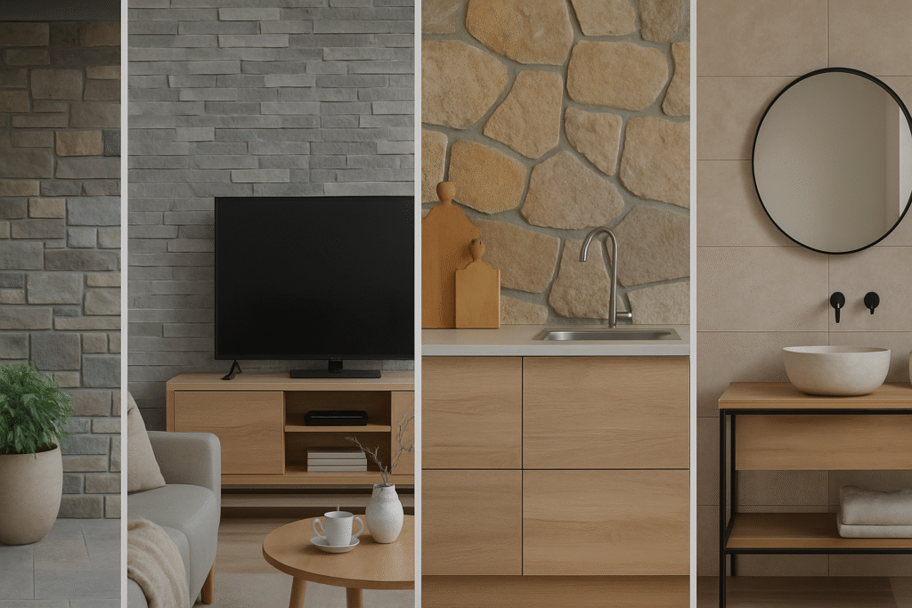 How to Choose the Right Stone Veneer for Each Room of Your Home ...